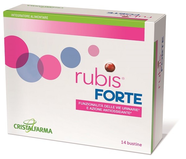 Cristalfarma Rubis Forte integratore 14 Bustine Da 4,3 G