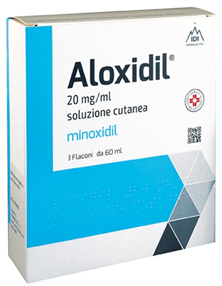 Idi Farmaceutici Aloxidil 20 Mg/ml Soluzione Cutanea 3 flaconi