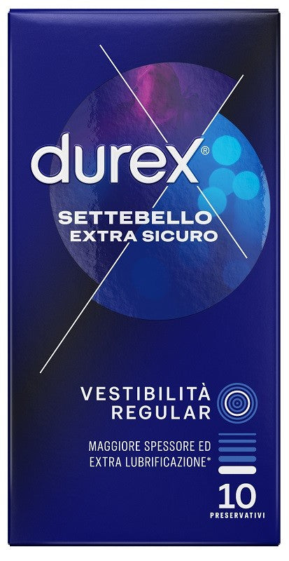 Durex Settebello profillattico Extra Sicuro 10 Pezzi
