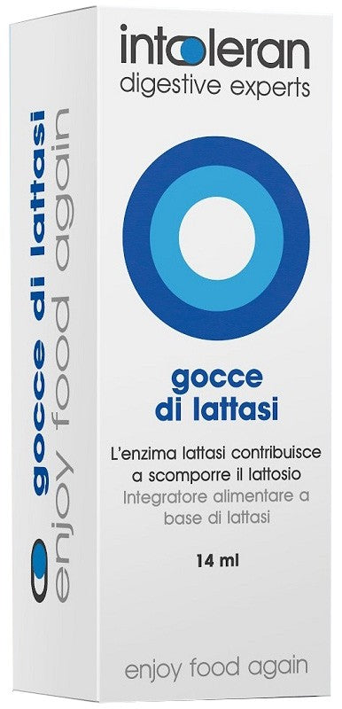 Intoleran Gocce Di Lattasi per intolleranza al lattosio 14 Ml