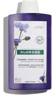 Klorane Shampoo Centaurea capelli bianchi e grigi 400 Ml