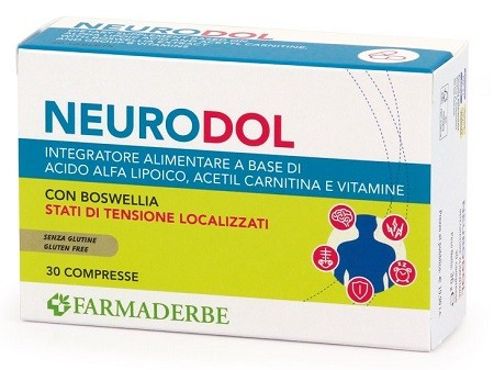 Farmaderbe Neurodol Acido Lipoico 30 Compresse