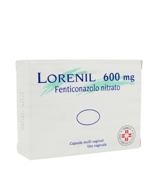 Lorenil*1 Capsula Molle Vaginale 600mg