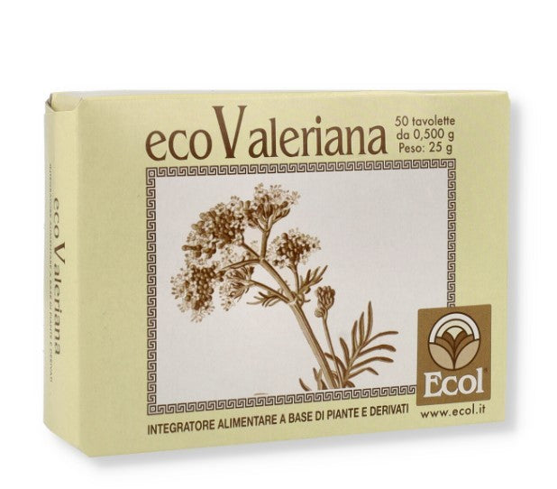 Ecol Ecovaleriana integratore 50 tavolette