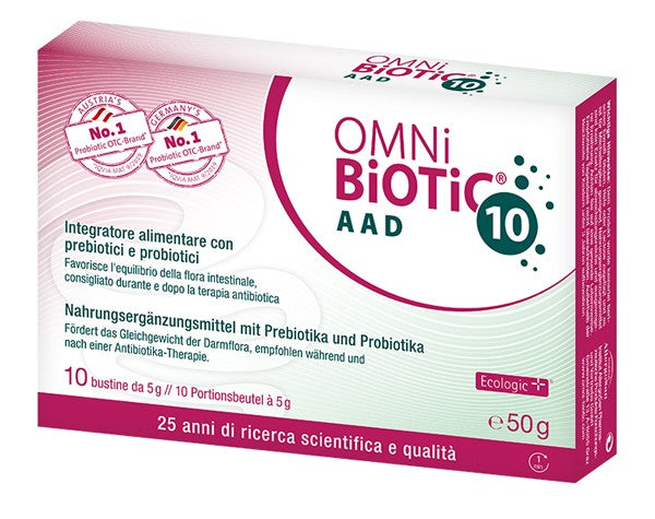 Institut Allergosan Gmbh Omni Biotic 10 Aad 10 Bustine Da 5 G