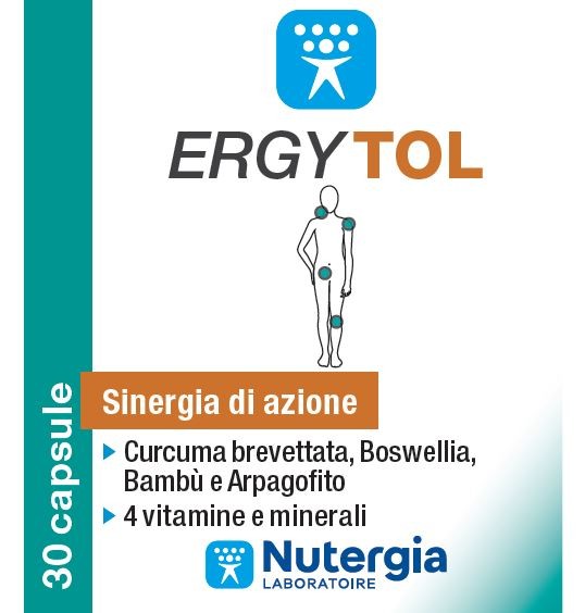Laboratoire Nutergia Ergytol integratore 30 Capsule