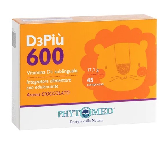 Phytomed D3piu 600 45 Compresse Sublinguali