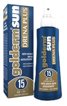 Golderm Sun Drena Plus Fp15 Spray 200 Ml