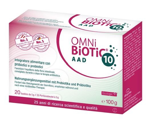 Institut Allergosan Gmbh Omni Biotic 10 Aad 20 Bustine Da 5 G