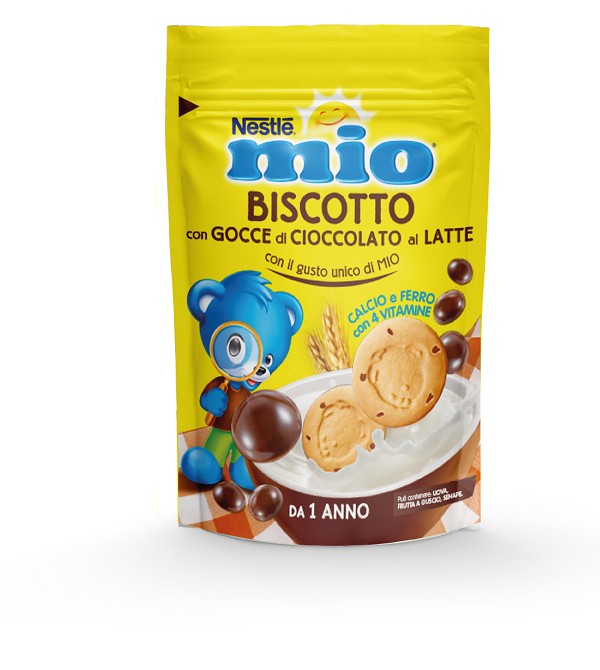Nestle' Italiana Mio Biscotto Gocce Cioccolato Al Latte 150 G