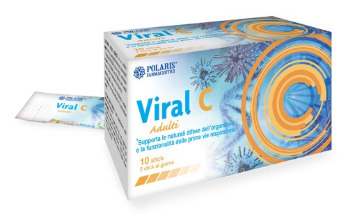 Polaris Farmaceutici Viral C Adulti integratore 10 Stick