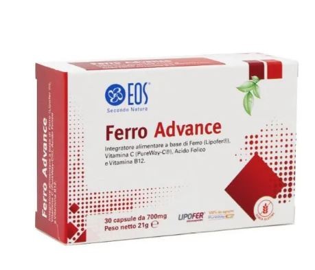 Eos ferro advance integratore 30 capsule