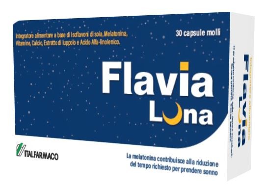 Italfarmaco Flavia Luna integratore 30 Capsule Molli