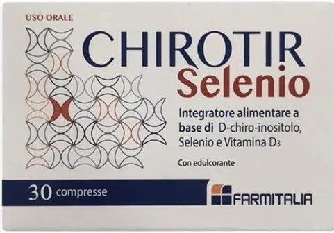 Farmitalia Chirotir selenio 30 compresse