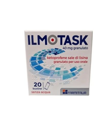 Ilmotask 20 bustine 40mg farmaco a base di ketoptofene