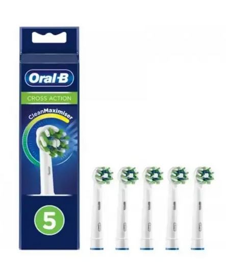 Oralb power refill eb50 crossaction 5 pezzi