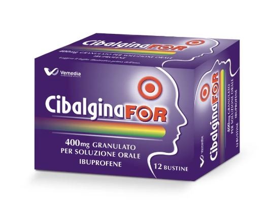 Vemedia Manufacturing B. V. Cibalginafor 400 Mg