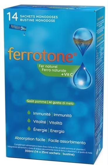 Schwabe Pharma Italia Ferrotone Apple 14 Bustine