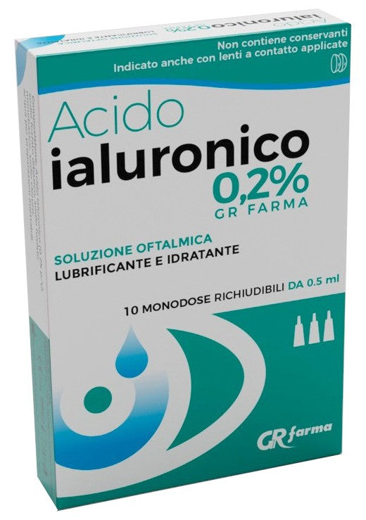 Soluzione Oftalmica Lubrificante E Idratante Acido Ialuronico