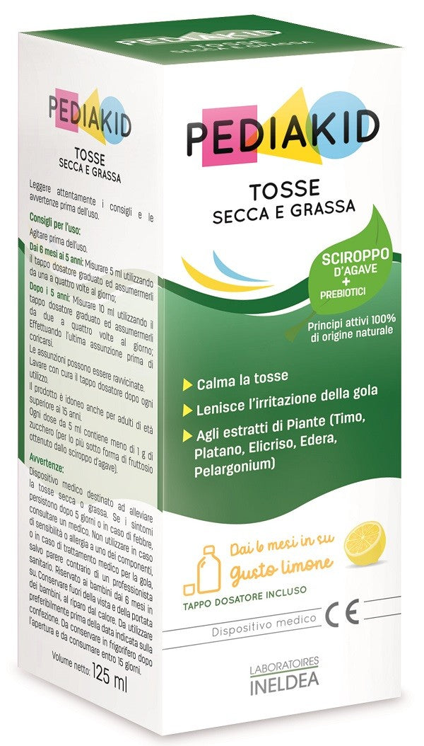 Pediakid Tosse Secca E Grassa Sciroppo