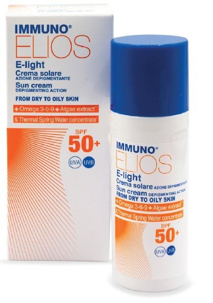 Immuno Elios Cream E-light Spf50+ Lightening