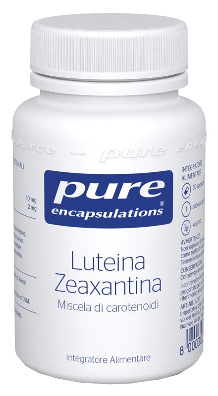 Nestle' Italiana Pure Encapsulations Luteina zeaxantina 30 Capsule