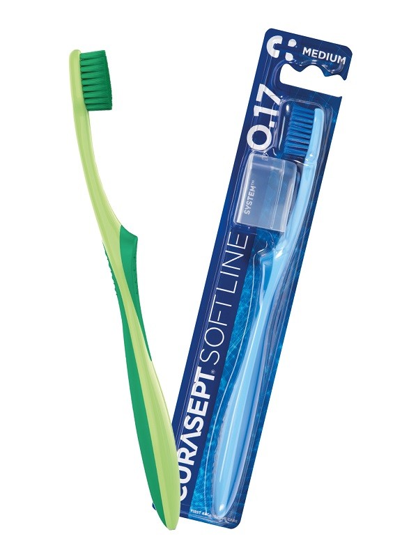 Curasept Spazzolino Medium 017 Bipack