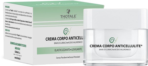 Thotale crema corpo anticellulite bava di lumaca