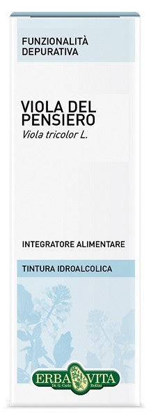 Erba Vita Group Viola Del Pensiero Fiori Tintura Idroalcolica