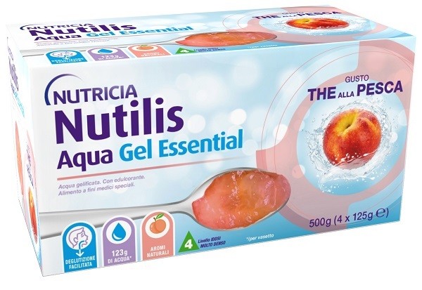 Nutilis Aqua Gel Pesca 4 Pezzi Da 125 G