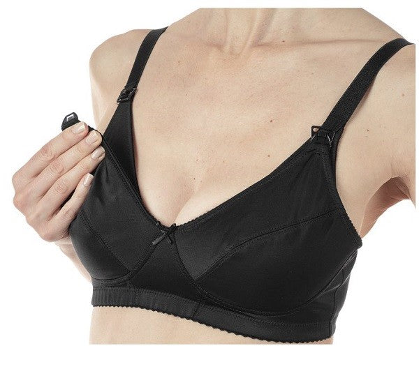 Reggiseno Microfibra Allattamento Black 6d