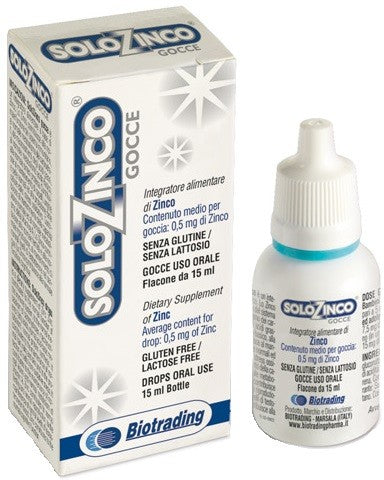 Biotrading Unipersonale Solozinco Gocce 15 Ml
