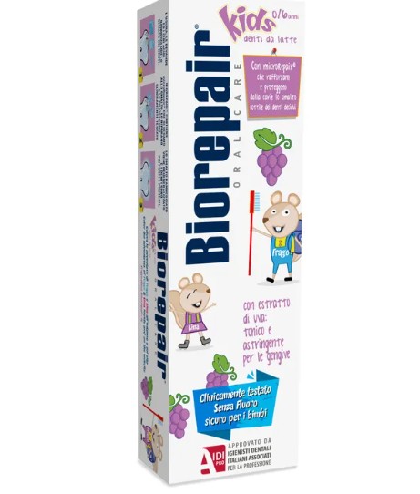 Biorepair kids uva dentifricio