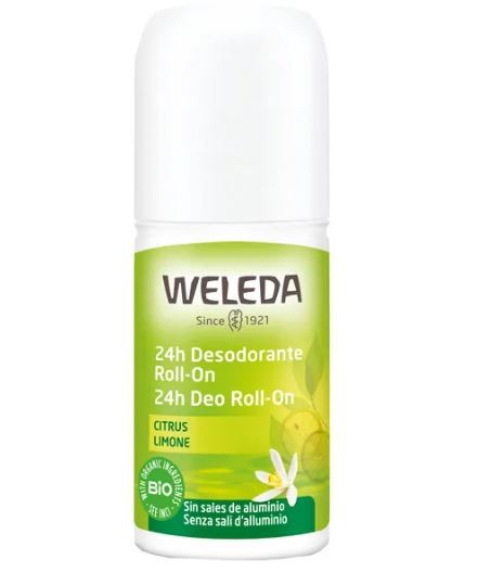 Weleda Italia 24h deo roll-on limone
