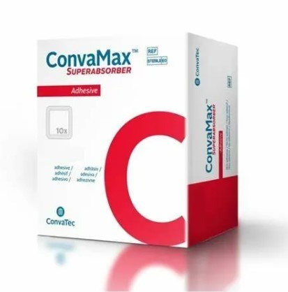 Convatec Italia Medicazione Avanzata Convamax Superabsorber Adhesive 20 X 20 Cm 10 Pezzi