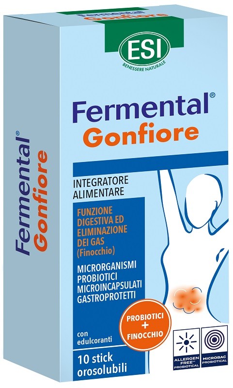 Fermental Gonfiore 10 Stick Orosolubili