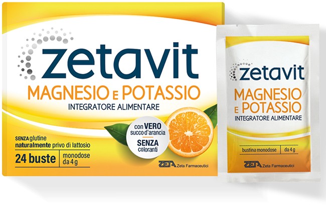 Zeta Farmaceutici Zetavit Magnesio Potassio 24 bustine