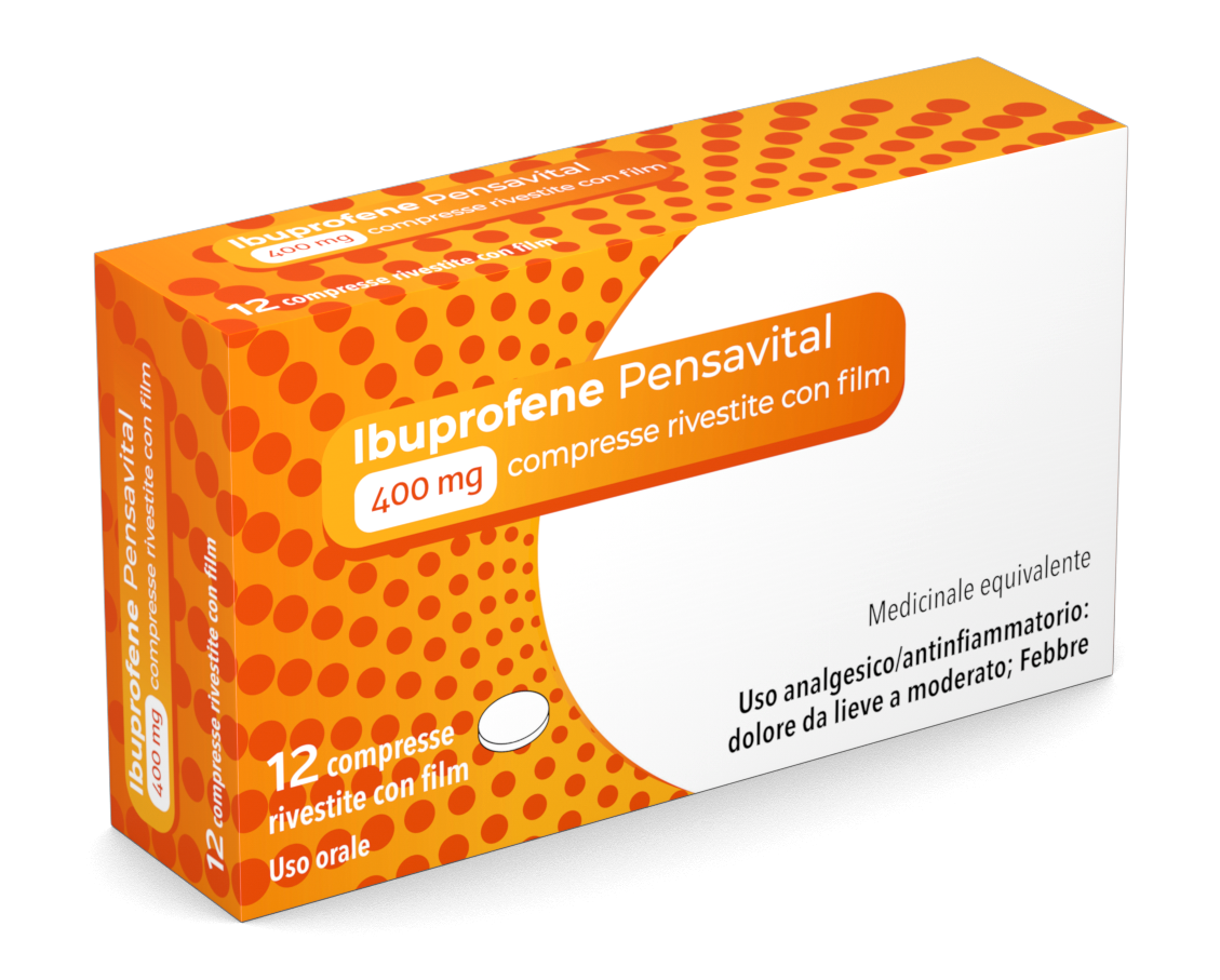 Ibuprofene Pensavital 400 Mg Compresse