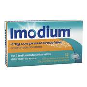 Imodium 12 Compresse Orosolubili 2mg