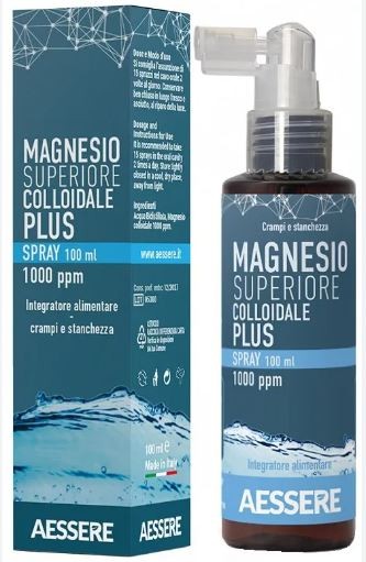 Aessere Magnesio Superiore Colloidale Plus Spray