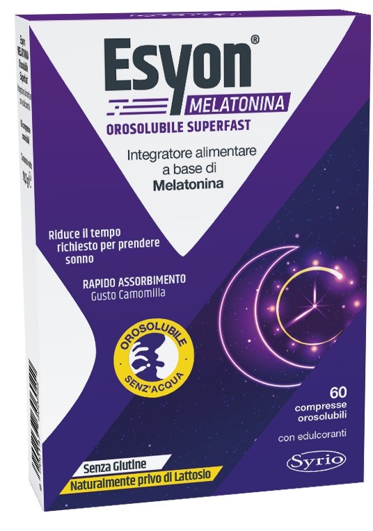 Esyon Melatonina Orosolubile Superfast