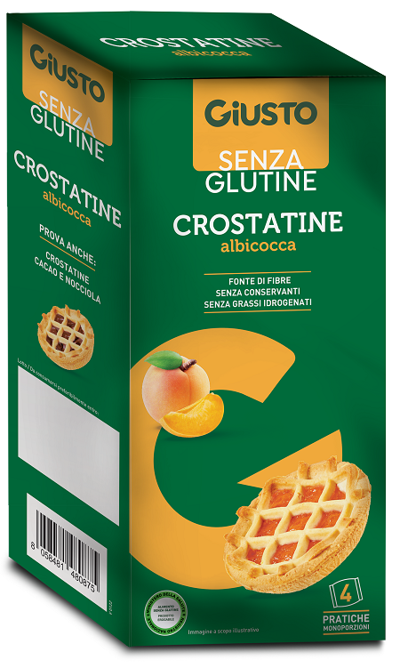 Giusto Senza Glutine Crostatina Albicocca
