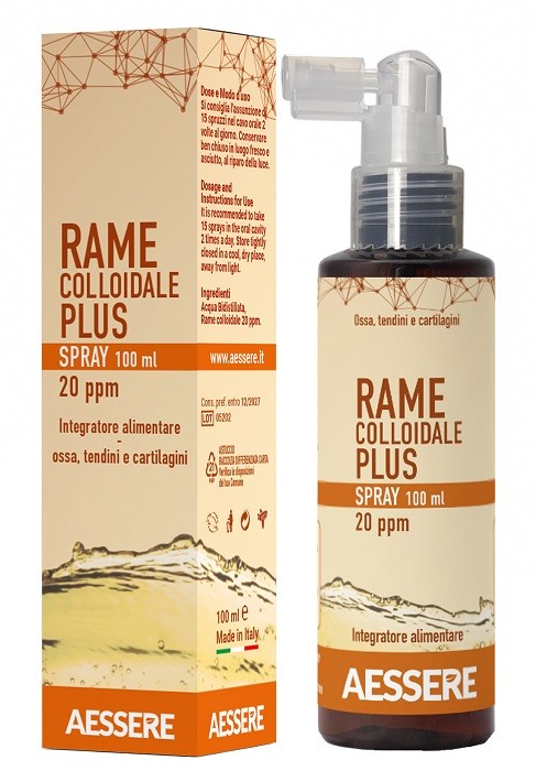 Aessere Rame Colloidale Plus Spray 20ppm