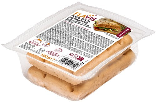 Dr. Schar Flavis Focaccia Rosmarino 2 Pezzi Da 90 G