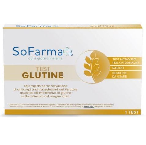Sofarmapiu' Test Autodiagnostico Glutine