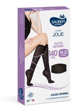 Desa Pharma Calza Sauber Jolie Filato Dryarn 140 Nero