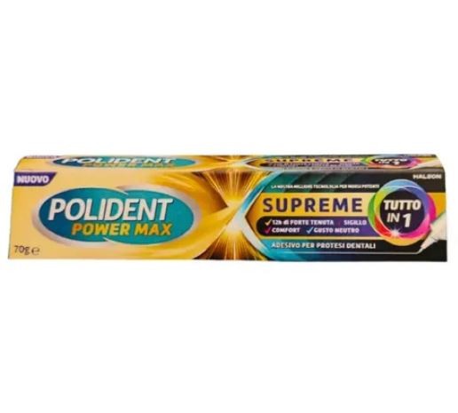 Polident Power Max Supreme Tutto In 1
