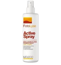 Fotolyse active spray