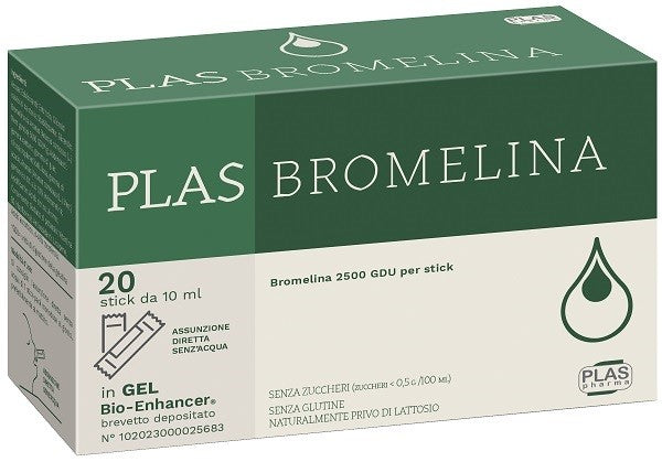 Plas Pharma Plas Bromelina 20 Stick Pack