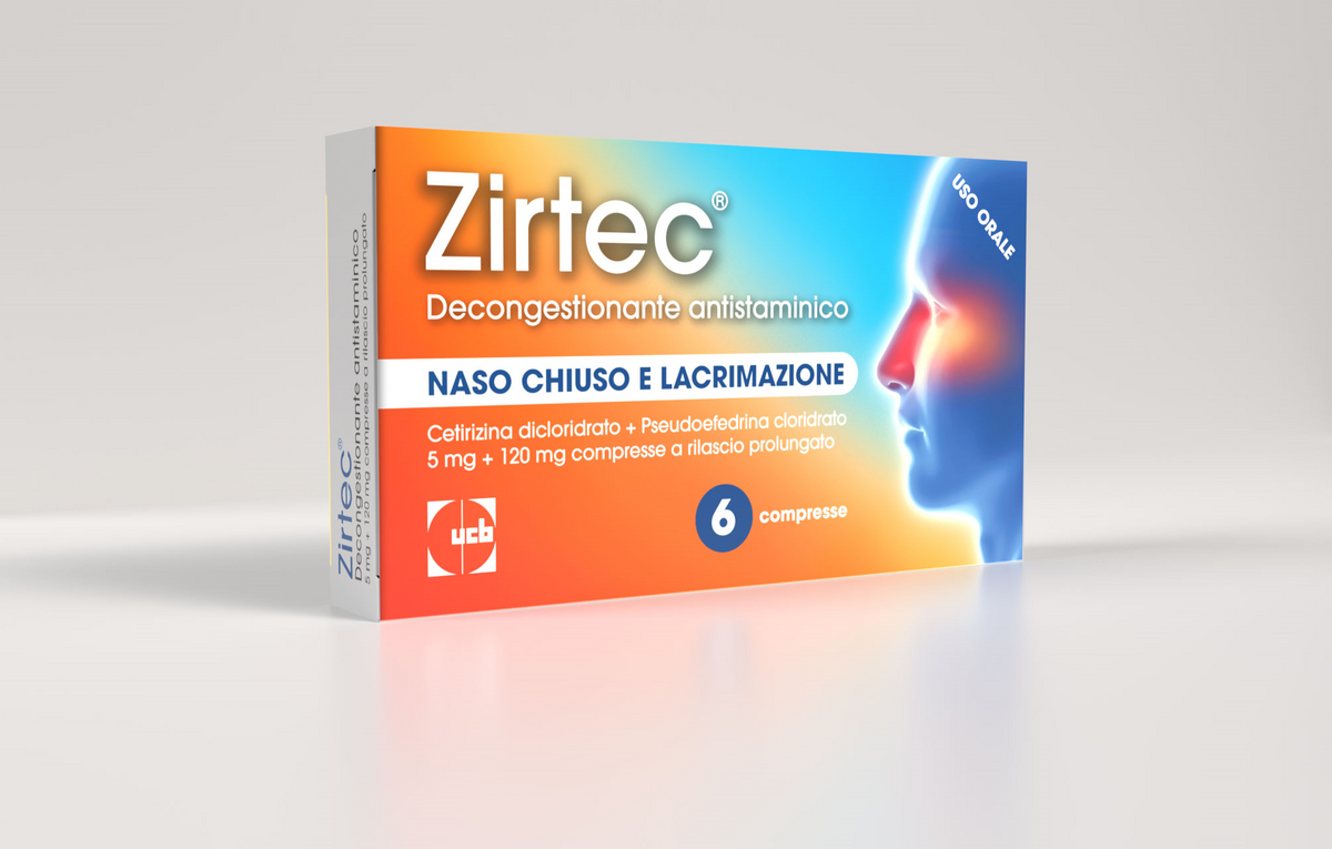 Zirtec Decongestionante Antistaminico